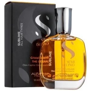 Óleo Capilar Alfaparf Milano Professional Semi Di Lino Sublime Cristalli Líquidi 50ml