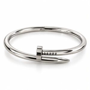 Bracelete Prego Prata Essencial